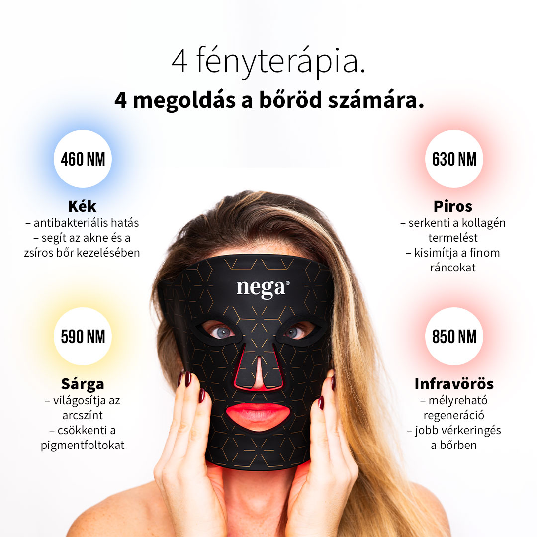 4 típusú LED fényterápia
